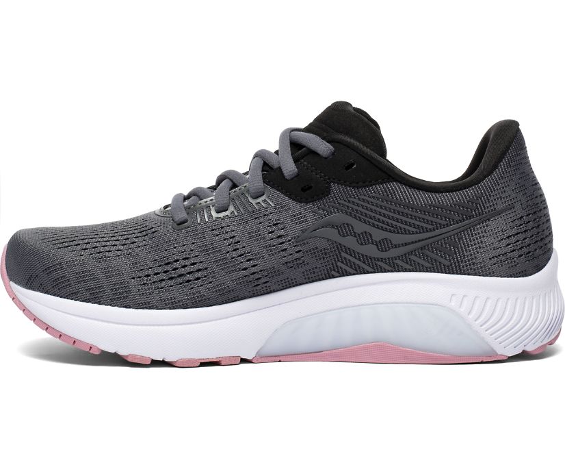 Saucony Guide 14 Women's Running Shoes Grey / Rose | Canada 142SGLO